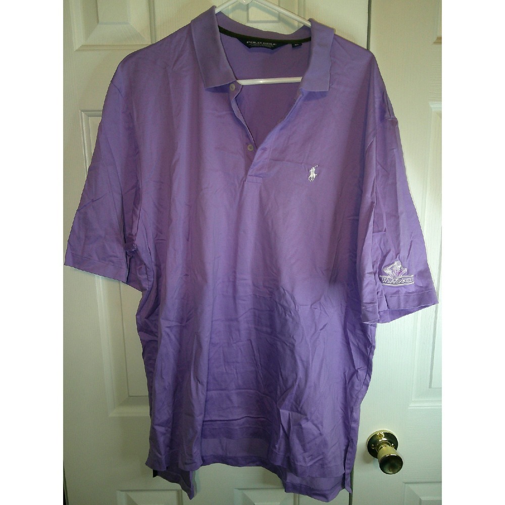 Polo Golf Ralph Lauren Polo‎ Shirt Purple Golf Weaver Ridge XL
